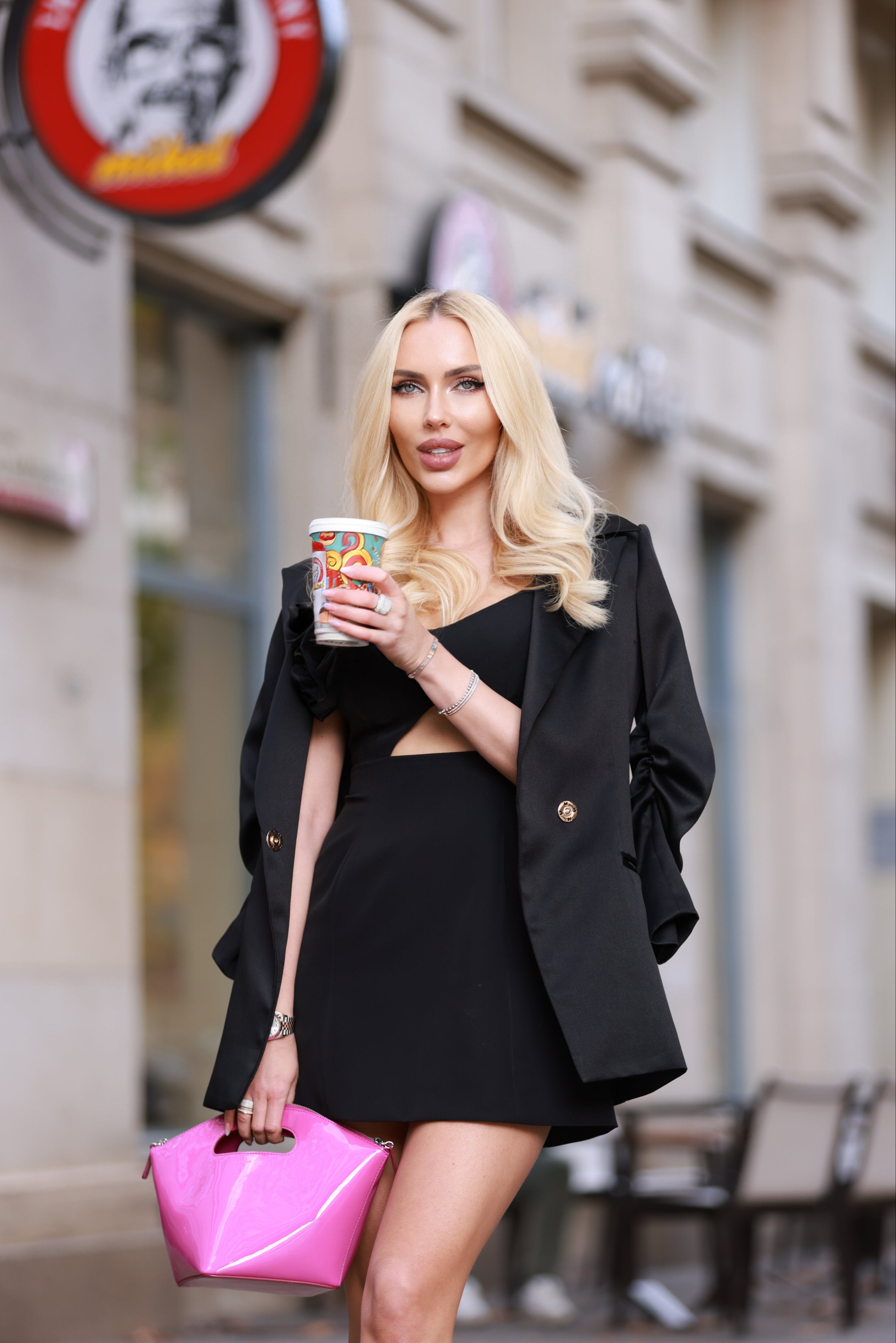 Рокля “Black Rose” | Dress “Black Rose” | EZARO FASHION HOUSE