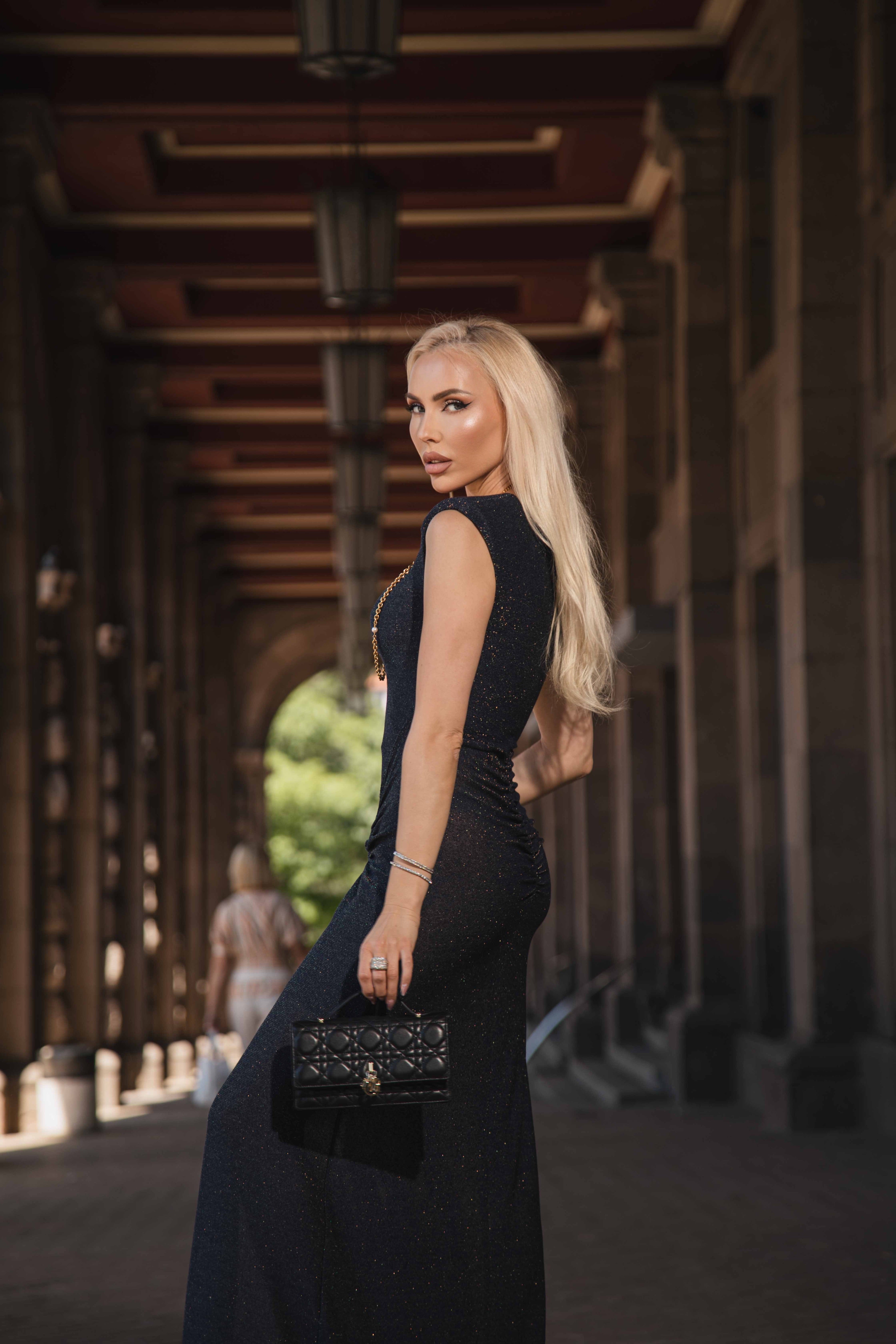 Дълга рокля “Sabrina” | Long dress “Sabrina” | EZARO FASHION HOUSE