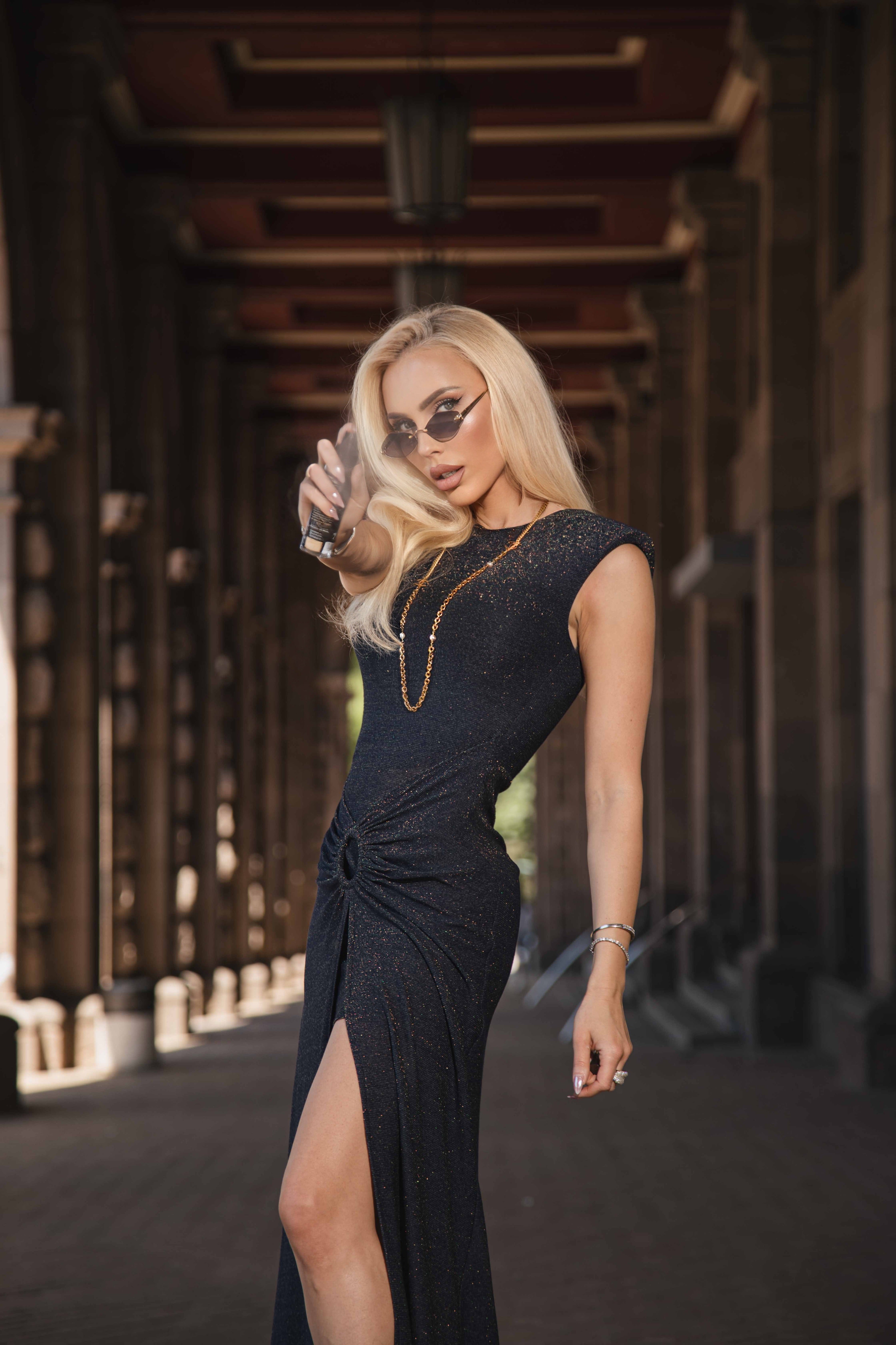Дълга рокля “Sabrina” | Long dress “Sabrina” | EZARO FASHION HOUSE