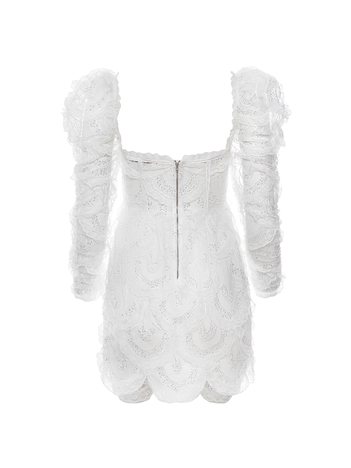 Рокля “Manhattan” бяла | Dress “Manhattan” white | EZARO FASHION HOUSE