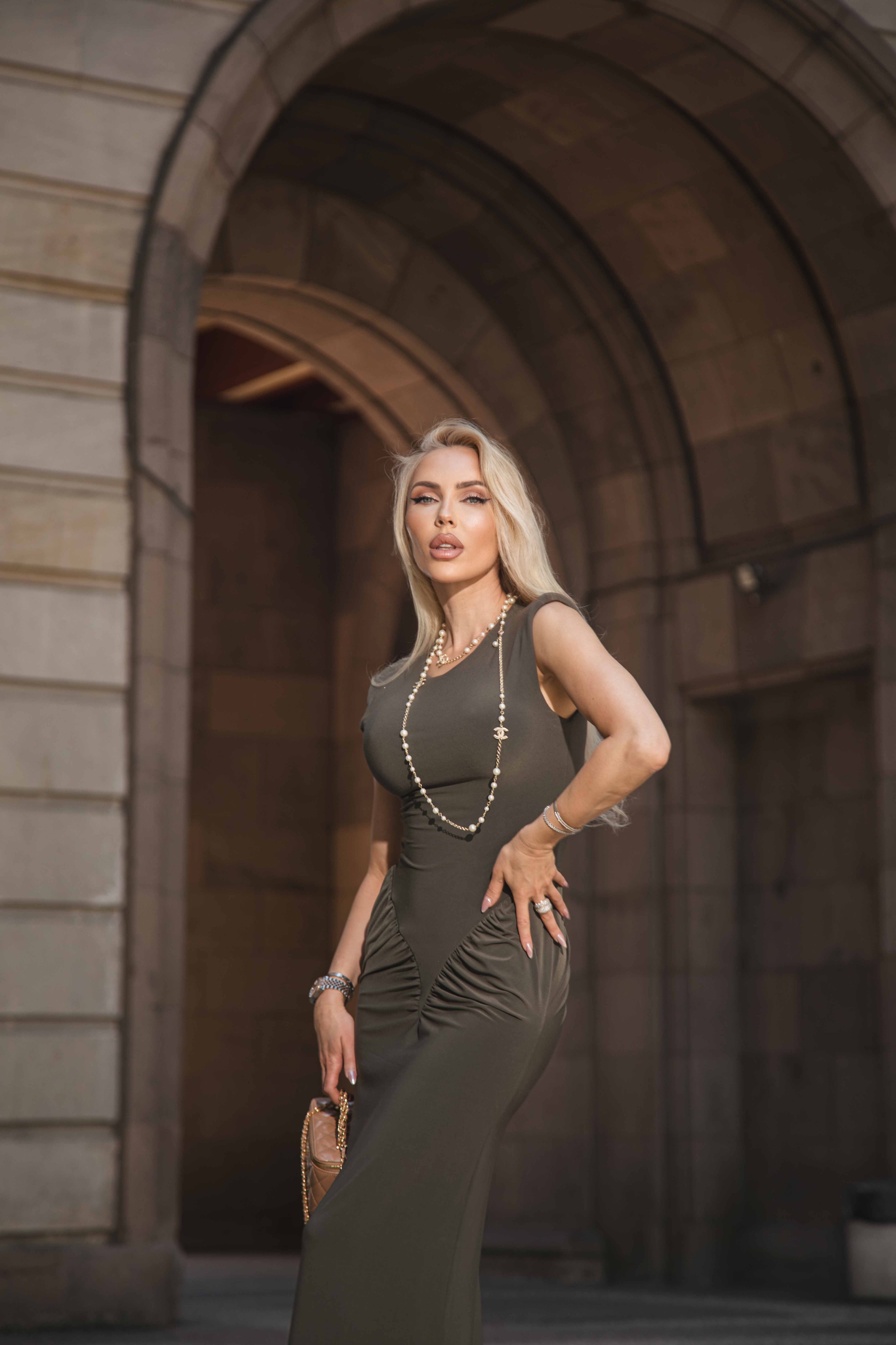 Дълга рокля “Olivia” | Long dress "Olivia" | EZARO FASHION HOUSE
