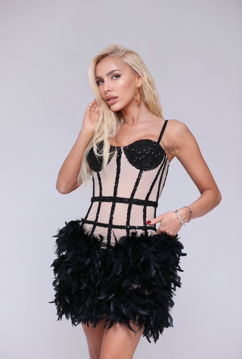 Рокля “Drama queen” | Dress “Drama queen” | EZARO FASHION HOUSE