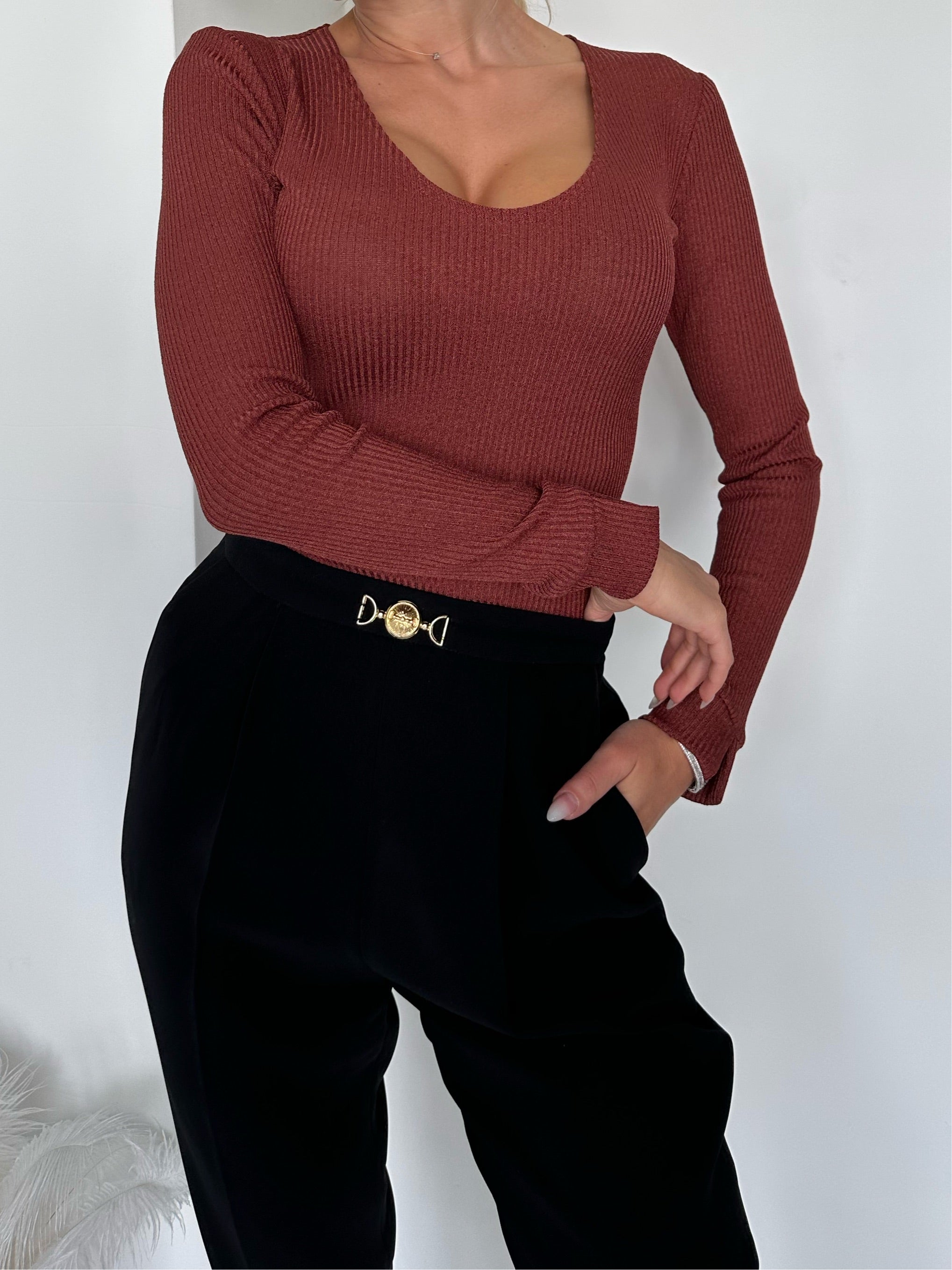 Блуза "Soho" Foxy | Blouse "Soho" Foxy | EZARO FASHION HOUSE