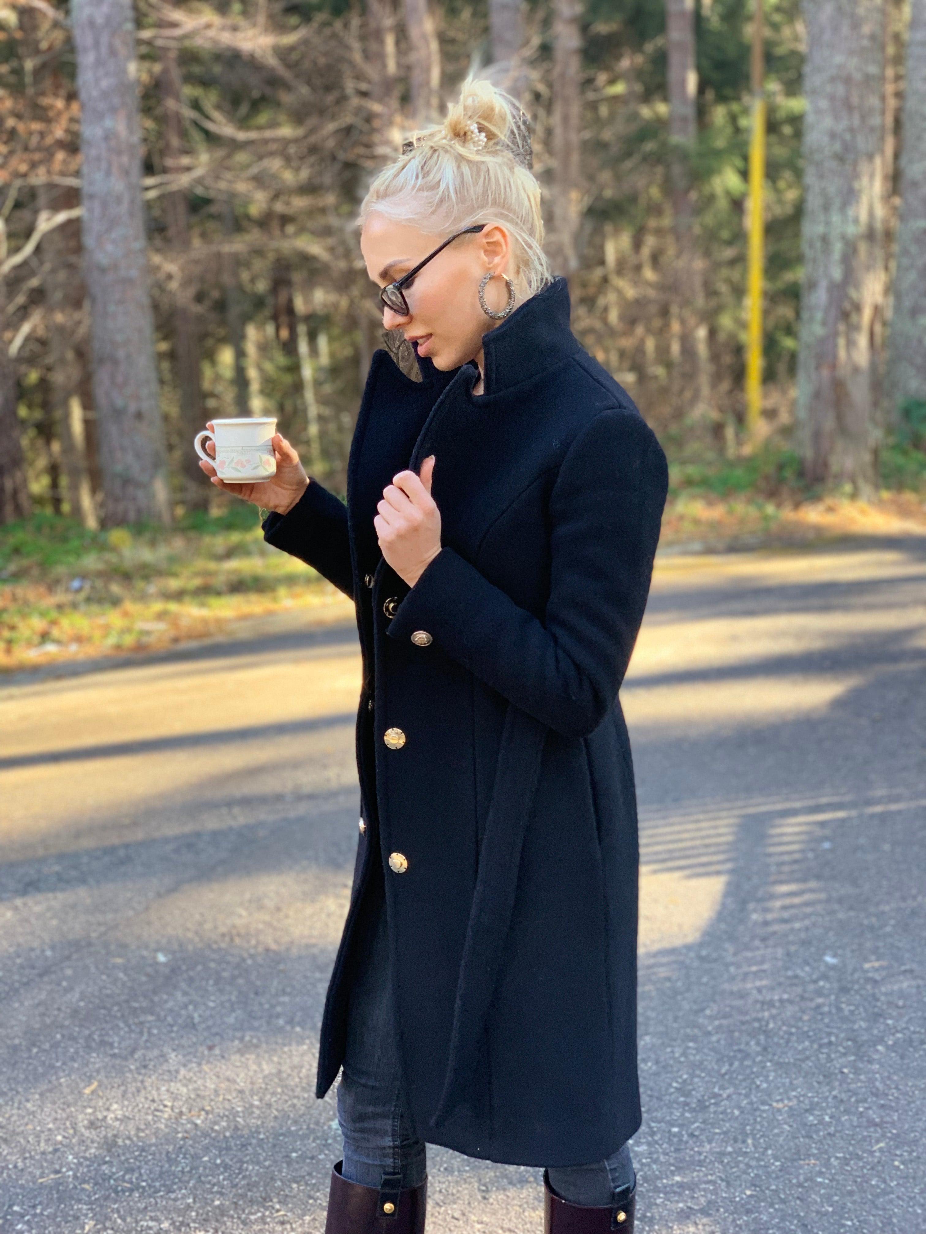 Coat "Classic black"