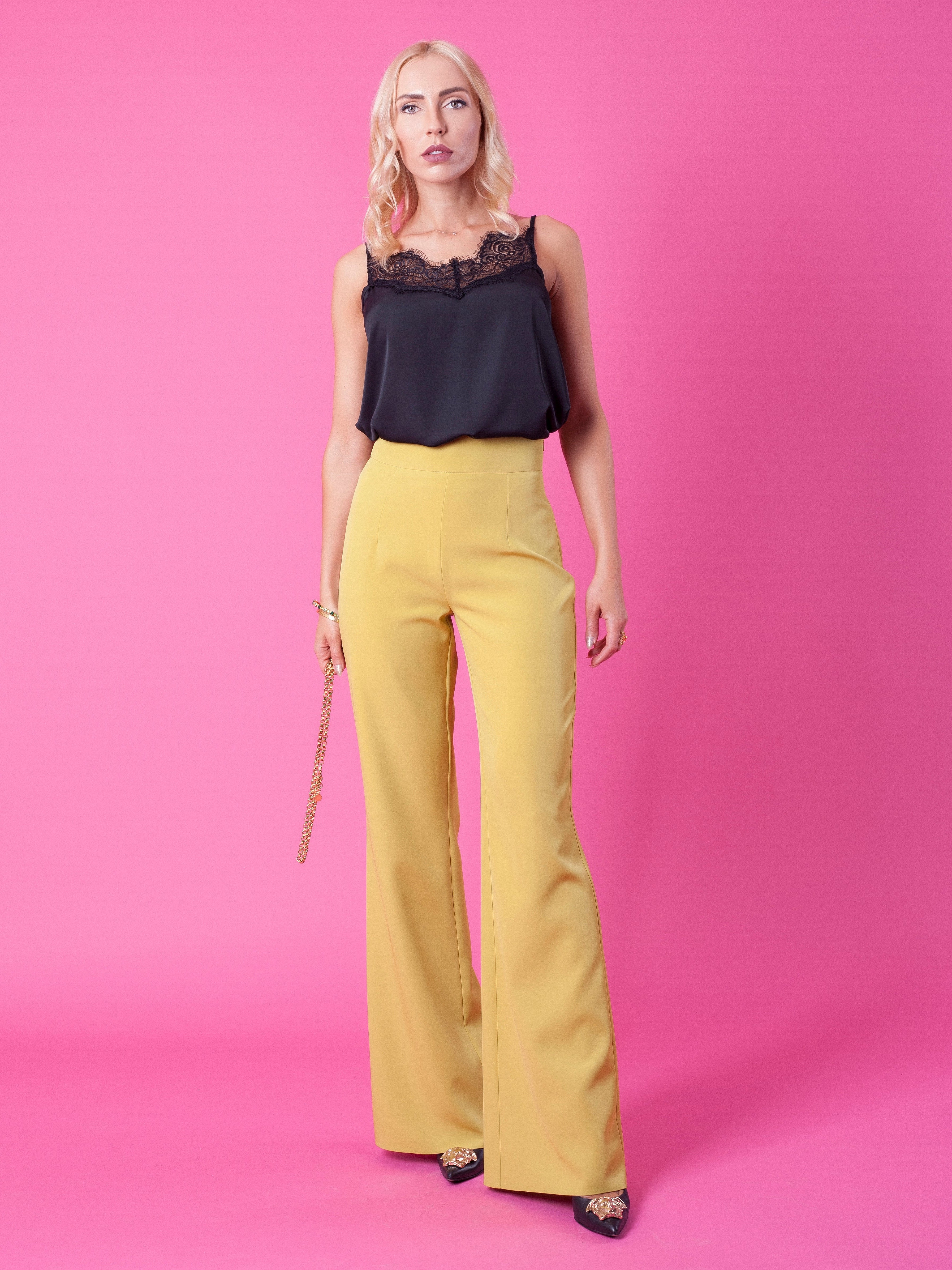 Топ "Classic black" | Top "Classic black" | EZARO FASHION HOUSE