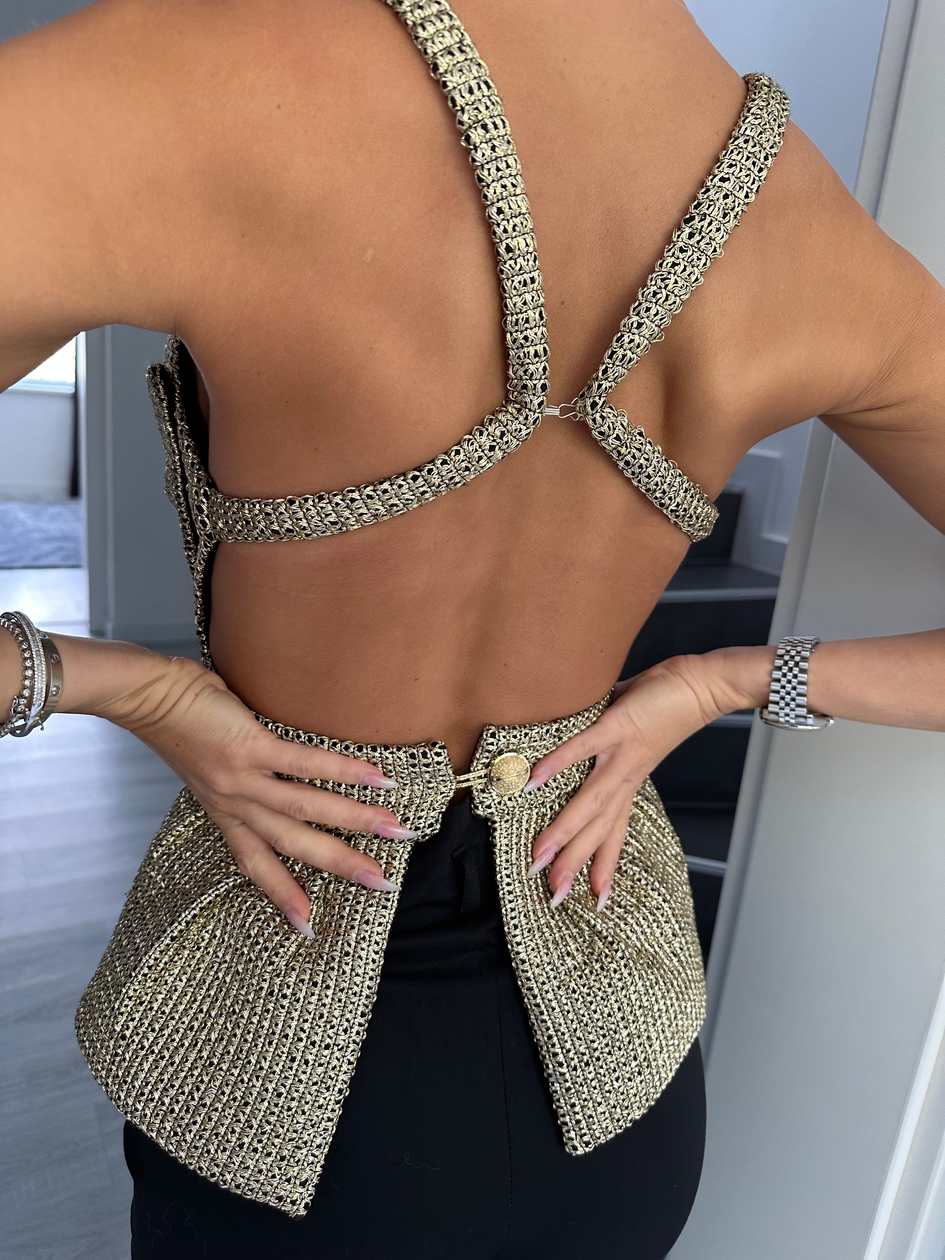 Топ “Helda” | Top “Helda” | EZARO FASHION HOUSE