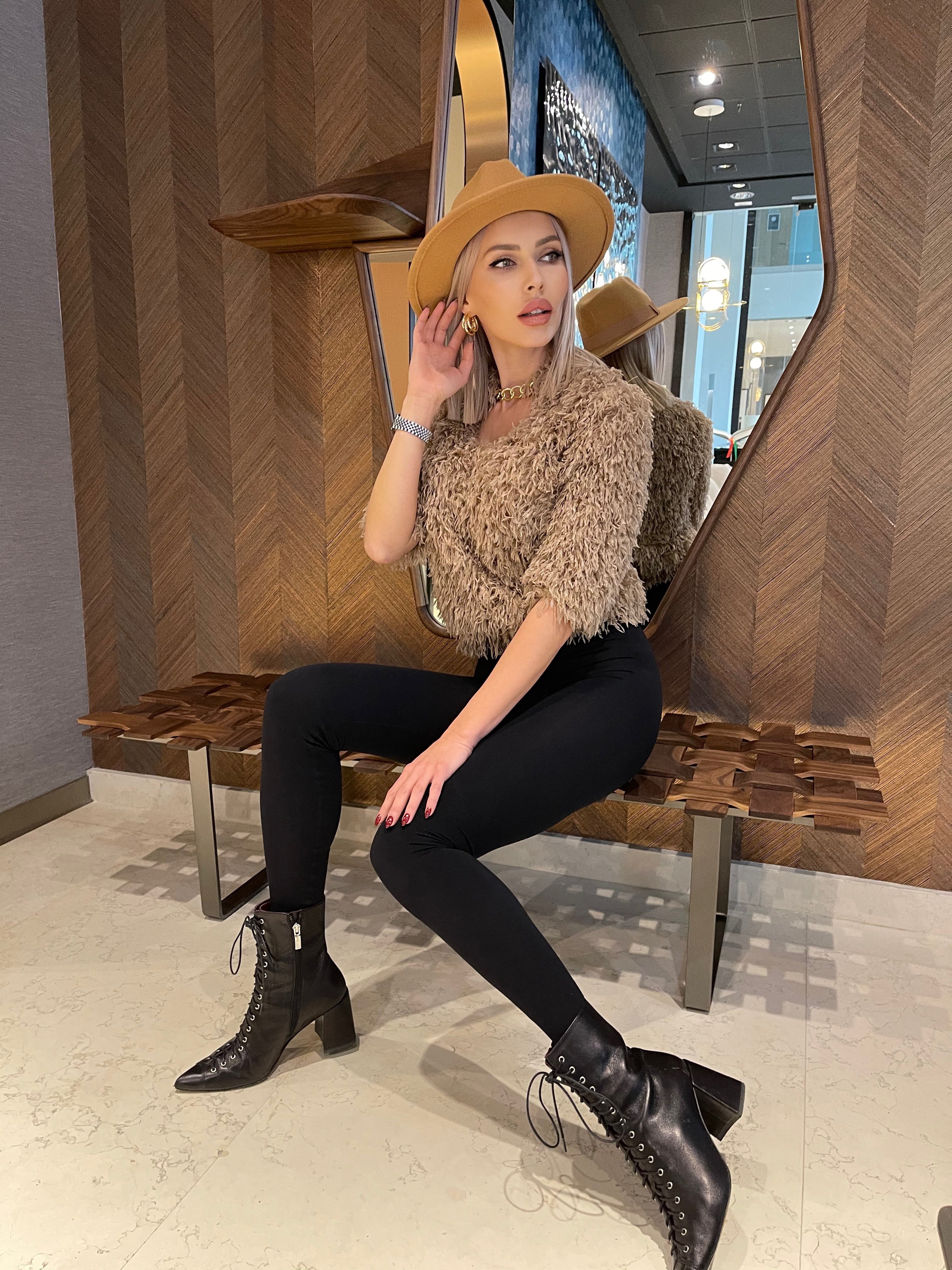Блуза "Teddy bear" | Blouse "Teddy bear" | EZARO FASHION HOUSE