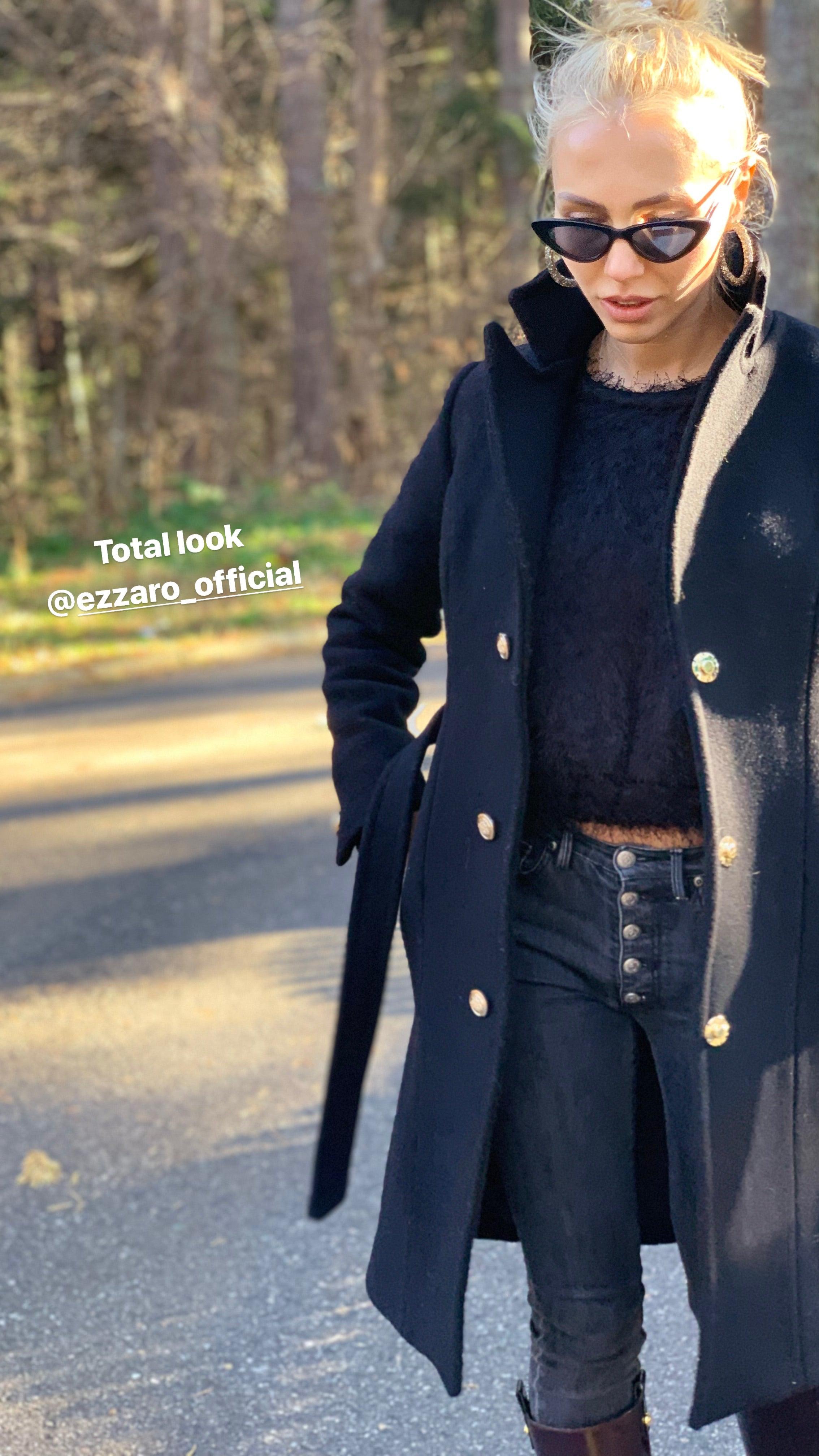 Coat "Classic black"