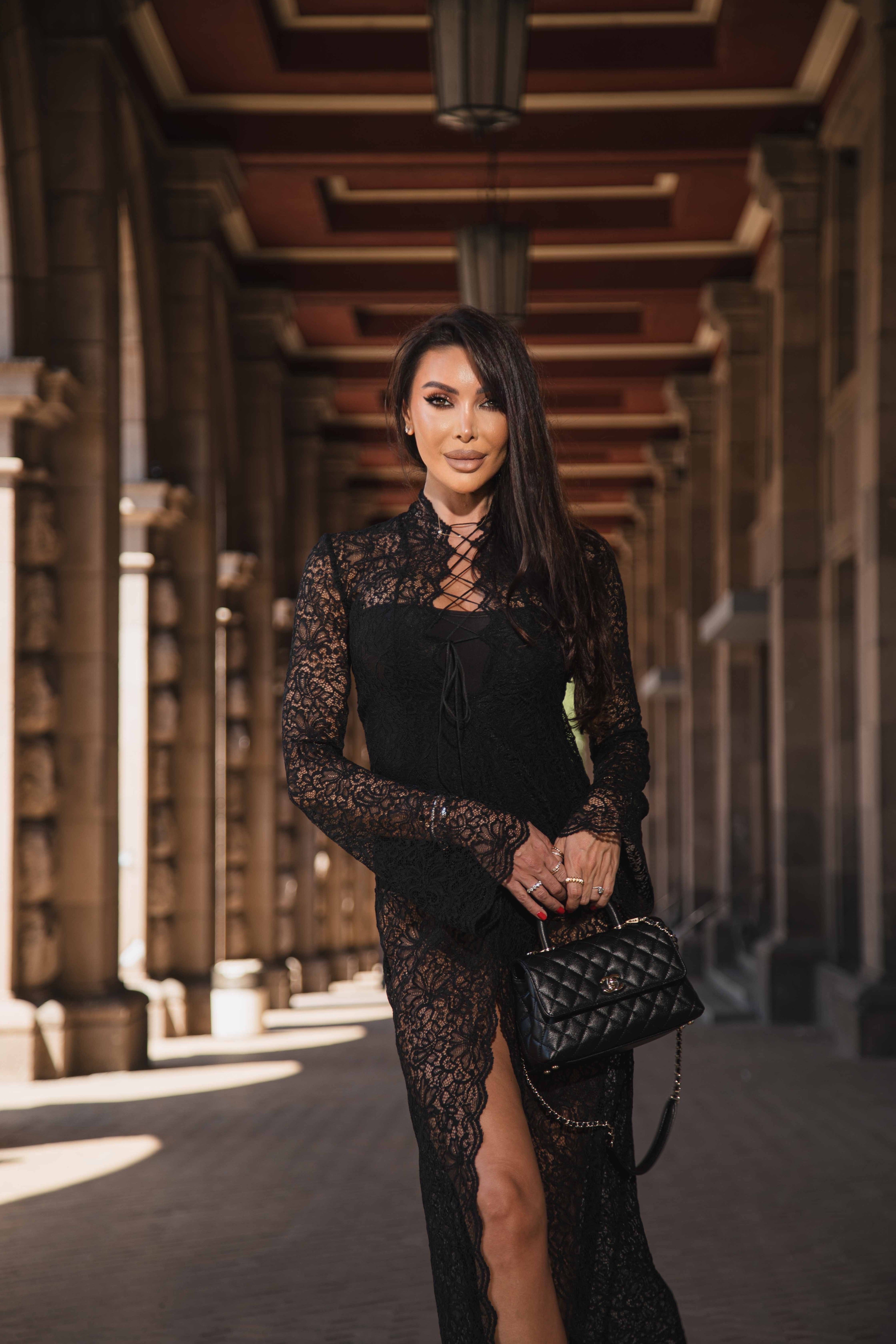 Дантелена рокля “Dolce” | Lace dress "Dolce" | EZARO FASHION HOUSE 